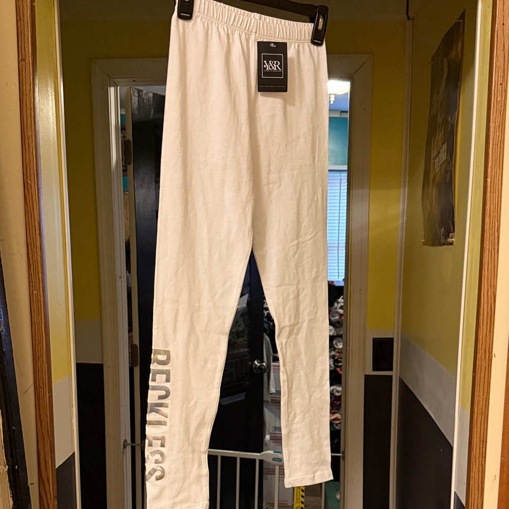 Young & Reckless White Sweatpants